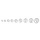thumbnail image 3 of Unisex Gear Design Ear Tunnel Ear Gauges Expander Camilla Jewellry Yinane Túneles de la carne, 3 of 7