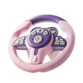 thumbnail image 5 of Kuntesetty Interactive Kids' Pretend Play Steering Wheel Toy Portable for Imaginative Play with Suction Cup & Strap Children Driving Toy Pink, 5 of 9