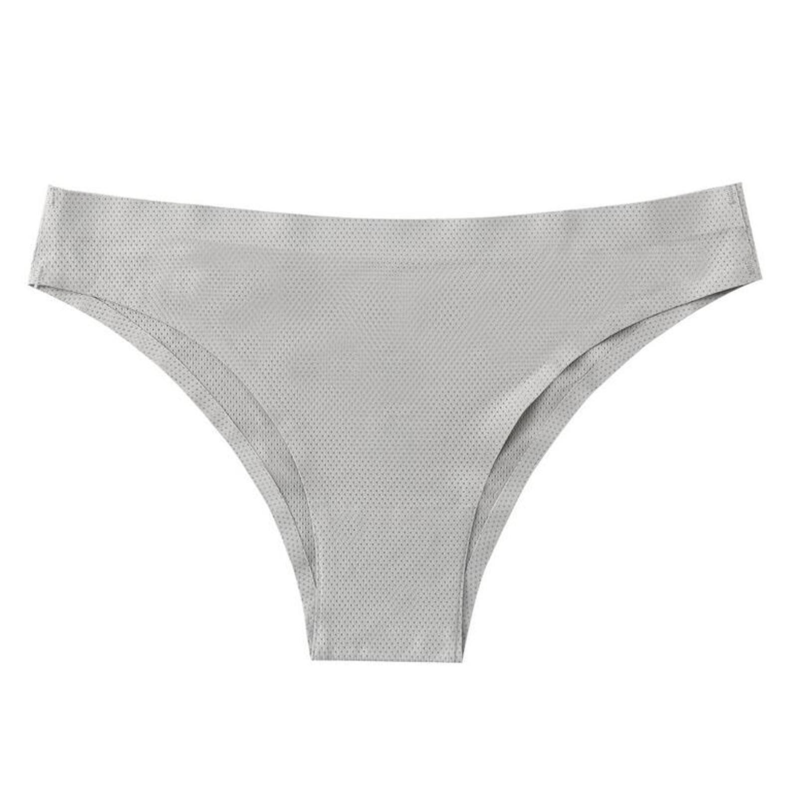 Efsteb G String Thongs for Women Comfortable Print Briefs Breathable  Underwear Knickers Panties Lingerie Briefs Brown 