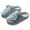 Grey, variant on Dakaela Boys Girls Cozy House Slippers Warm Plush Winter Cotton Bedroom Shoes Little Kids Non Slip Indoor Outdoor Fuzzy Slides Red 2