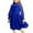 Green, variant on Girls' Solid Color Sheer Mesh Long Puff Sleeve Dress, Round Neck & St. Patrick's Day Green, Festival & Casual Wear