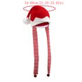 thumbnail image 3 of Holiday Acrylic Elfs Legs Hats Warm Winter Hats For Kids Adults Family Gatherings Costume Accessory, 3 of 9