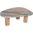 thumbnail image 5 of Meridian Furniture Messina Pink Genuine Marble Coffee Table, 5 of 7