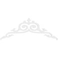 thumbnail image 2 of Ekena Millwork 72"W x 27"H x 1"P (9/12) Pitch Baile Architectural Grade PVC Gable Pediment, 2 of 5