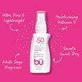thumbnail image 4 of Spray de protección solar con SPF 50 para rostro y cuerpo de 30 ml (paquete de 3), 4 of 8