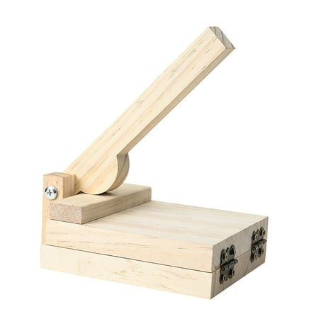 

Wooden Paste Press Manual Biscuits Chinese Dumpling Wrapper Presser Pie