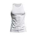 thumbnail image 6 of Blczomt Mens Big and Tall Tank Tops Workout Muscle Summer Tanks White Racerback Sleeveless Mens Fashion, 6 of 9