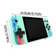 thumbnail image 2 of Amzcrzy Electrónica para hombres Organizador de electrónica Cámara digital Consola de juegos portátil con pantalla horizontal, estilo arcade retro nostálgico, doble juego 800 en uno. Accesorios para, 2 of 2
