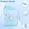 thumbnail image 2 of CUITING Soft Cloth Photo Book Polyester Baby Photo Album Free Illustration My First Picture Book Easy to Access Picture Album for Baby, 2 of 10