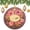 pattern-6, variant on Monogram S with Pink Flowers Ceramics Ornaments Floral Monogram Letter 3" Ceramic Christmas Ornament Collectible Present Gift Xmas Tree Decoration Gifts for Women Men On Christmas
