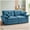 Blue, variant on Gretop 83" Modern Loveseat Sofa, Comfy Corduroy Cloud Couch with Deep Seat, 2-3 Person Upholstered Sofa for Living Room and Small Spaces,Green