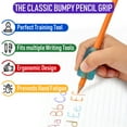 thumbnail image 6 of The Pencil Grip Bumpy Pencil Grippers 6 Pcs, Improves Handwriting, Ergonomic Pen Holder for Righties & Lefties, Ideal for All Ages, 6 of 8