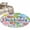 LightBLue, variant on Children's Day 2'x6' Runner Rugs for Hallway Kitchen Bedside Non Slip Washable, Cartoon Cute Sun Nature Flowers Leaf Entryway Rug Runners with Rubber Backing, Long Carpet Runner for Laundry Room