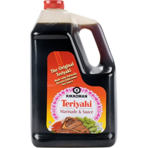 Kikkoman Teriyaki Marinade and Sauce 1 Gallon Container