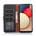 thumbnail image 4 of KHAZNEH RFID Blocking Litchi Texture Wallet Stand Leather Protective Phone Case Shell Gift compatible Samsung Galaxy S22 Ultra 5G, 4 of 5