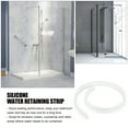 thumbnail image 4 of Kitchen Countertop Water Guard Shower Water Guard Shower Dam Shower Guard Threshold Seal Strip, 4 of 8