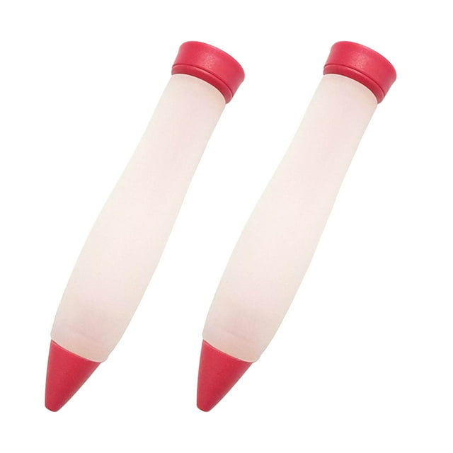 Vaidha 2pc Fudge Cake Pen Icing Writing Baking Decoration DIY Tool