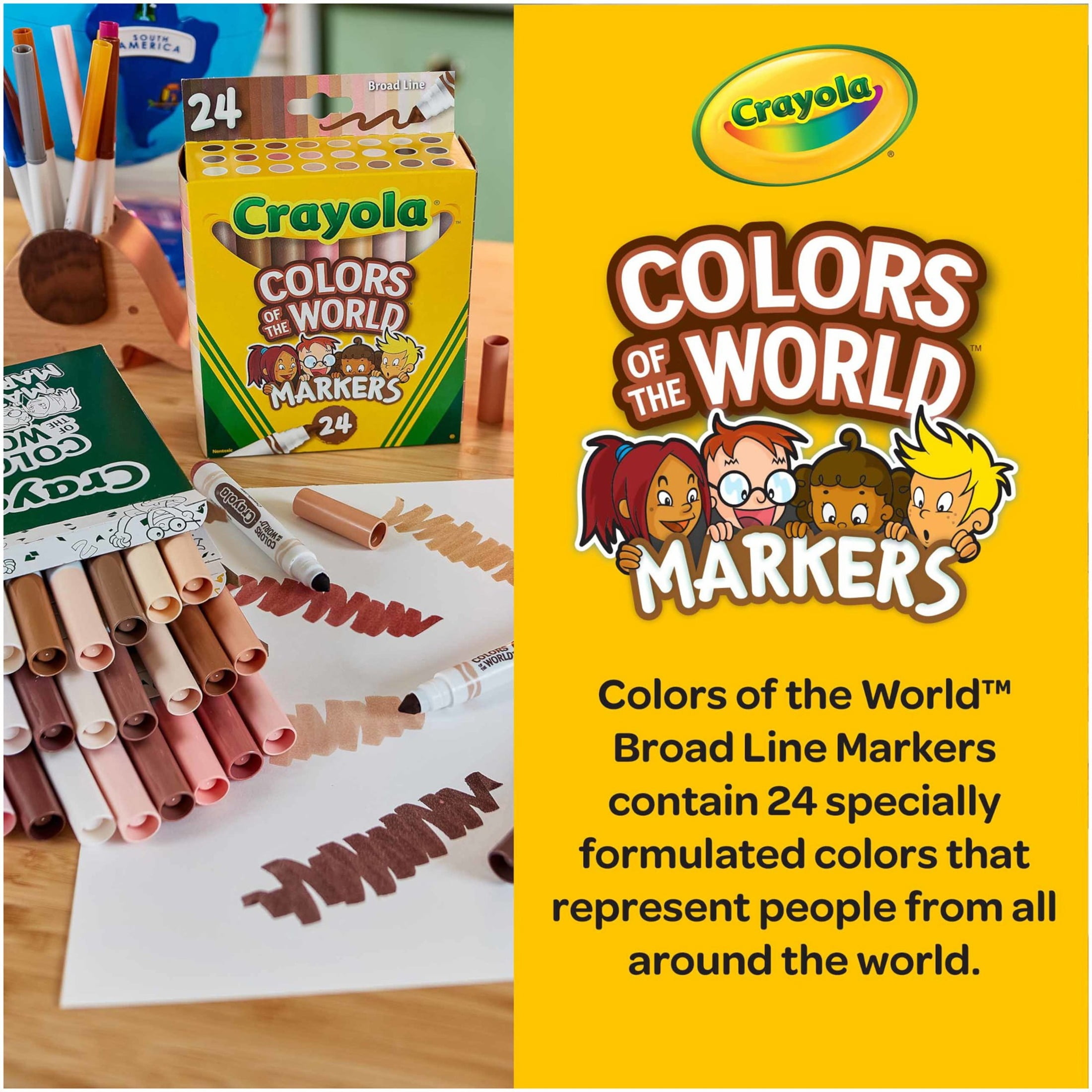 Crayola Colors Of The World Marker