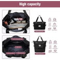 thumbnail image 2 of Bolsa de viaje de lona plegable NQ liviana y ajustable, 2 of 5