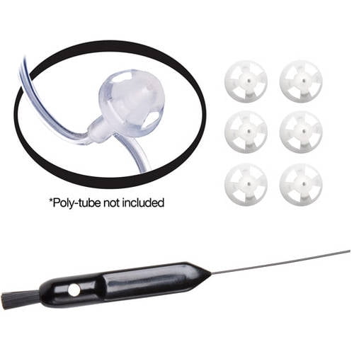 Hearing Aid Domes, Medium, 6ct, 8mm diameter