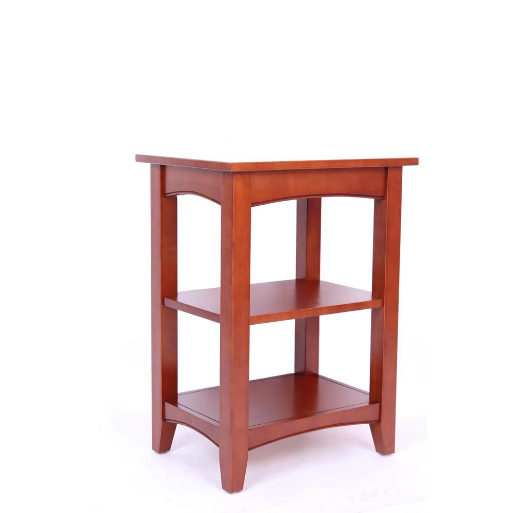 Alaterre Furniture Shaker Cottage 2-Shelf End Table
