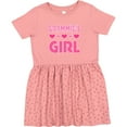 thumbnail image 3 of Inktastic Grammie Girl Granddaughter Girls Toddler Dress, 3 of 5
