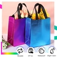 thumbnail image 2 of Bolsa de mano Eccliy, 80 unidades, colorida, mediana, reutilizable, 26 x 21 x 12 cm, 2 of 6