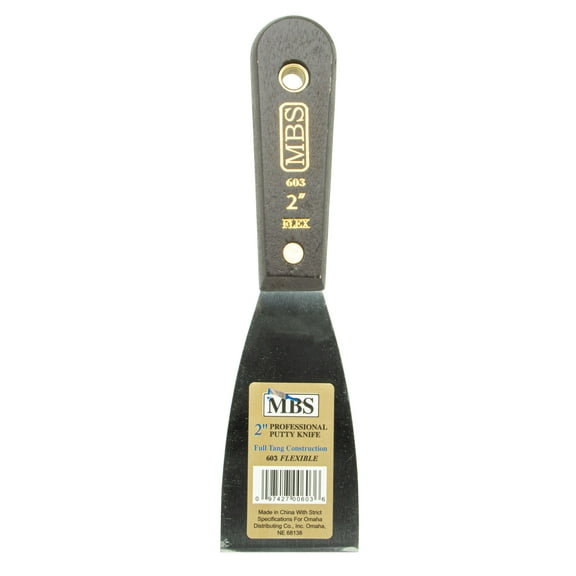 3pc MBS 2" Professional Quality Flexible Putty Knife