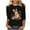 Black, variant on Idoravan Easter Fashion Women's Casual Printed Long Sleeve Round Neck Hoodless Sweatshirt Tops