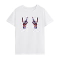 thumbnail image 1 of Camiseta para mujer, camiseta básica transpirable de verano para caminar, trabajo, regalo del día de San Valentín XL, 1 of 7