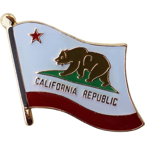 California Flag Lapel Pin