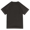 thumbnail image 6 of FORMRS Boys Rash Guard Short Sleeves Swim Shirt Quick Dry UPF 50+ Sun Protection, Sizes 3-12T, Floral Lines, 6 of 6