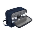 thumbnail image 3 of Travel Toiletry Bag for Men Hanging Dopp Kit Small Nylon Shaving Bag, Water Resistant Bathroom Toiletries Organizer for Traveling, Navy Blue, 3 of 6