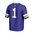thumbnail image 3 of GameDay Greats #1 Purple James Madison Dukes Lightweight Collegiate Football Fashion Jersey, 3 of 4