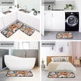 thumbnail image 4 of SKYSONIC Kitchen Mats (Vintage Flowers) 2 Pcs Set, Anti Fatigue Kitchen Rugs Cushioned Water Absorbant Non Slip Comfort Floor Mats for Kitchen Bedroom Liveing Room Bathroom, 4 of 7
