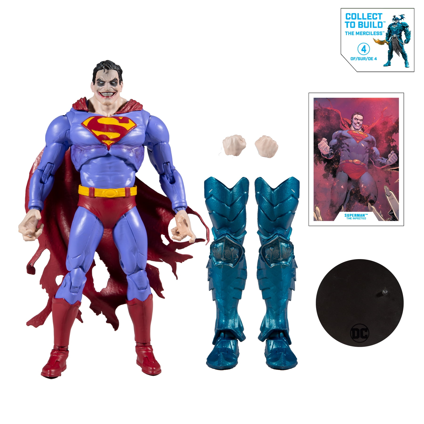 ACTION FIGURE ~ Mattel DC Multiverse ~ 6" REBIRTH SUPERMAN SERIES 8 
