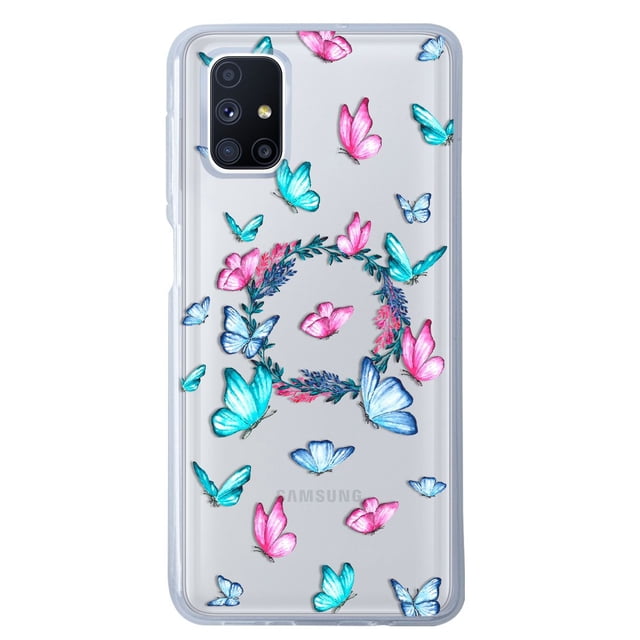 Funda para Galaxy M51 Butterfly Uso Rudo, InstaCase Protector para Galaxy M51 Antigolpes, Case Butterfly