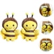 thumbnail image 4 of WORGEOUS LLavero de decoración de abeja rellena, mochila, colgantes de felpa, decoraciones de llavero de abeja de peluche, 2 uds., 4 of 9