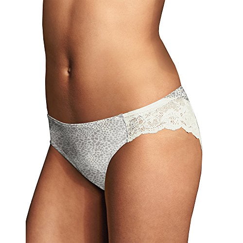 Comfort Devotion Lace Back Tanga,,Silver Lynx/Ivory,,7,,2PACK 