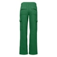 thumbnail image 4 of FAIWAD Women Straight Leg Sweatpants Elastic Waist Baggy Wide Leg Pants Casual Joggers with Pockets, 4 of 7