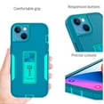 thumbnail image 4 of CoverON For Apple iPhone 14 Plus Phone Case, Military Grade Heavy Duty Full Body Kickstand Cover, Turquoise, 4 of 9