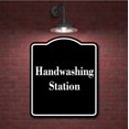 thumbnail image 2 of Handwashing Station BLACK Aluminum Composite Sign 20''x24'', 2 of 9