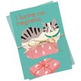 thumbnail image 1 of Tarjeta de regalo de gato divertido de Navidad Tarjetas de felicitación creativas lindas para mascotas Adornos navideños, 1 of 8