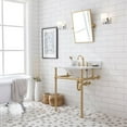 thumbnail image 5 of Water Creation 30 In. W. Single Wash Stand and P-Trap in Satin Gold Finish, 5 of 7