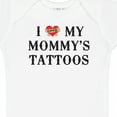 thumbnail image 4 of Inktastic I Love My Mommy's Tattoos Boys or Girls Baby Bodysuit, 4 of 5