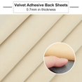 thumbnail image 6 of 12PCS Velvet Fabric Sticky Back Adhesive Felt Sheet11.5"x15.5" Self-Adhesive Durable and Water Resistant Multi-purpose Ideal for Art and Craft Making, 6 of 8