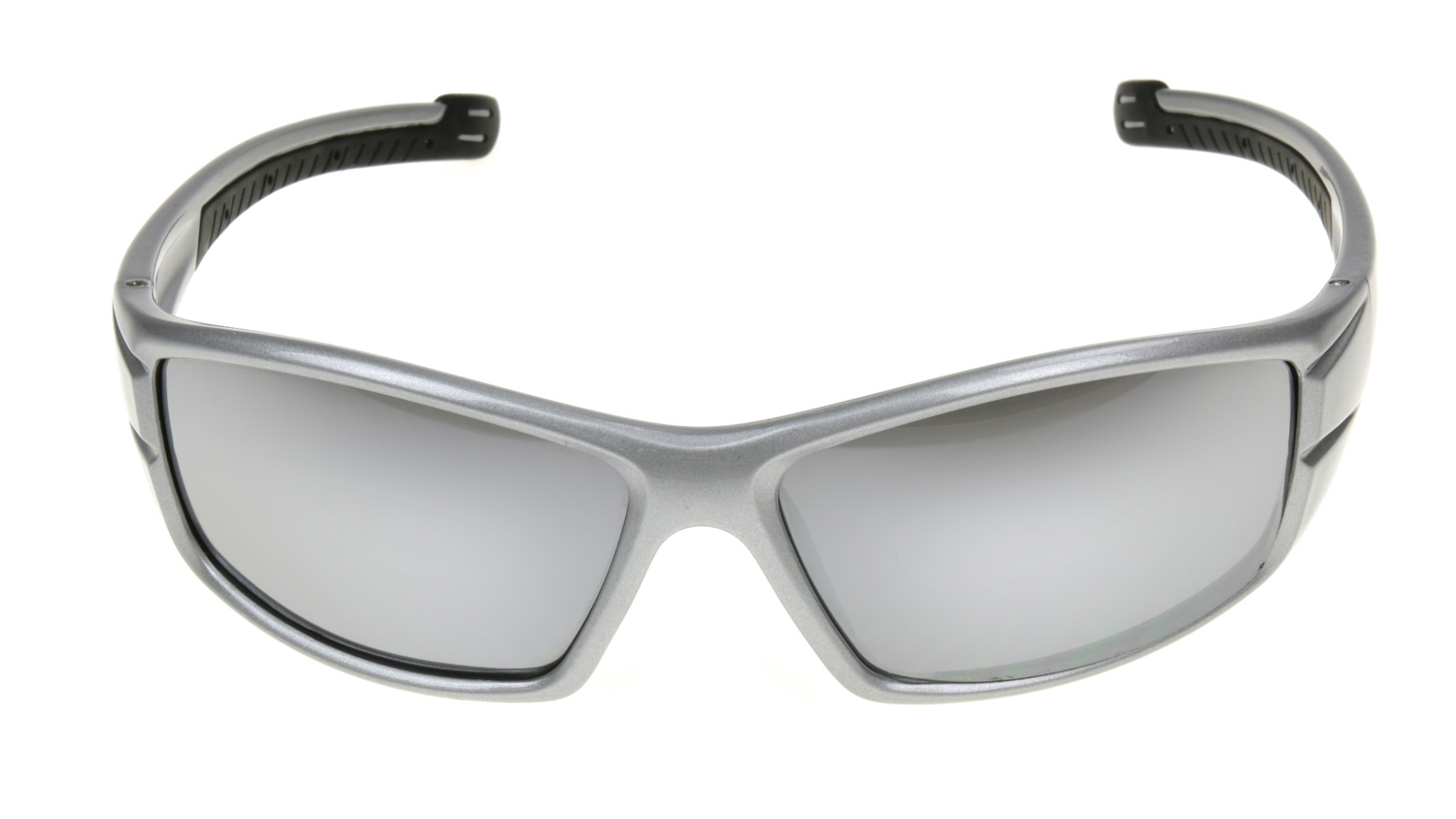 silver wraparound sunglasses