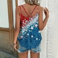 thumbnail image 5 of GERsome 4th of July Tank Tops for Women Summer American Flag Graphic Tees Crewneck Sleeveless Flowy Loose T-Shirts S-3XL, 5 of 6