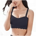 thumbnail image 4 of Women's Casual Removable Straps Breathable Bra - Two-Way Wear, Nylon Material, Sexy All-Season Underwear, 4 of 6