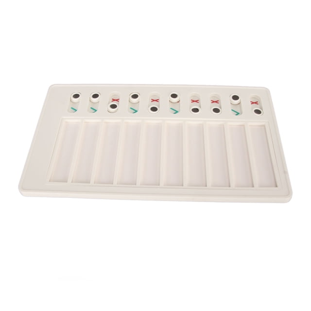 Tableros de planificación de horarios ANGGREK Tablero de lista de verificación de tareas 10 piezas 20x12cm